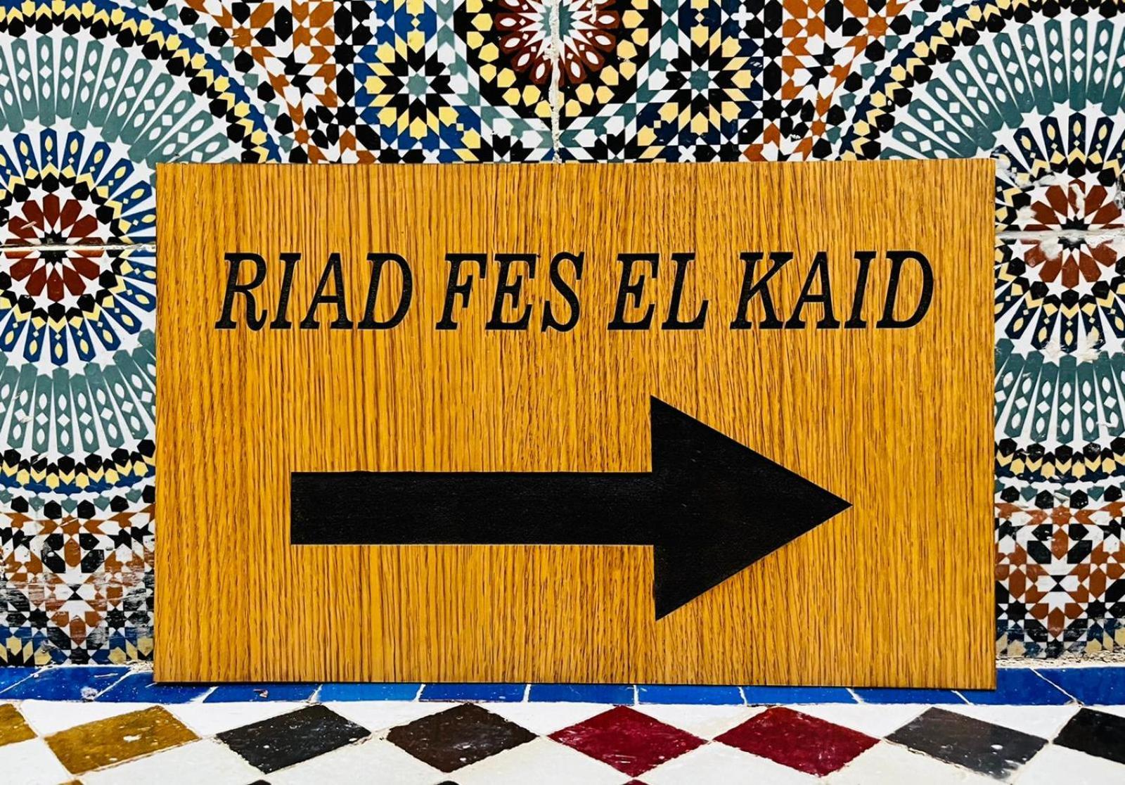 Riad Fes El Kaid Buitenkant foto
